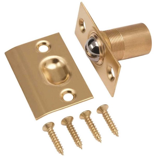 Everbilt Solid Brass Adjustable Ball Catch Latch 13602